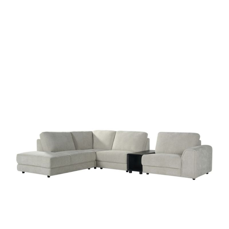 LABEL51 Ecksofa Tivoli Links + Konsole