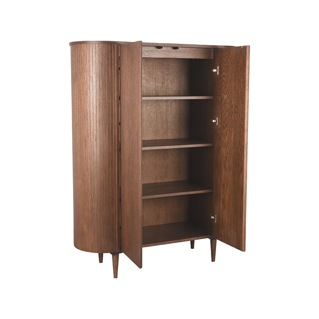 LABEL51 Storage cabinet Oliva Walnut Oak