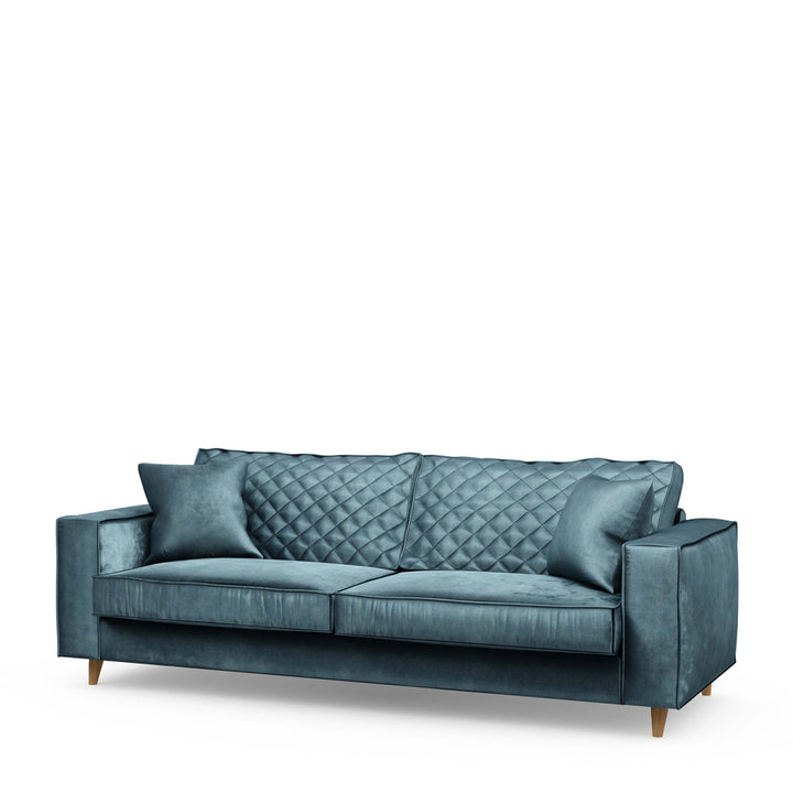 Riviera Maison 3.5-seater sofa Kendall Petrol