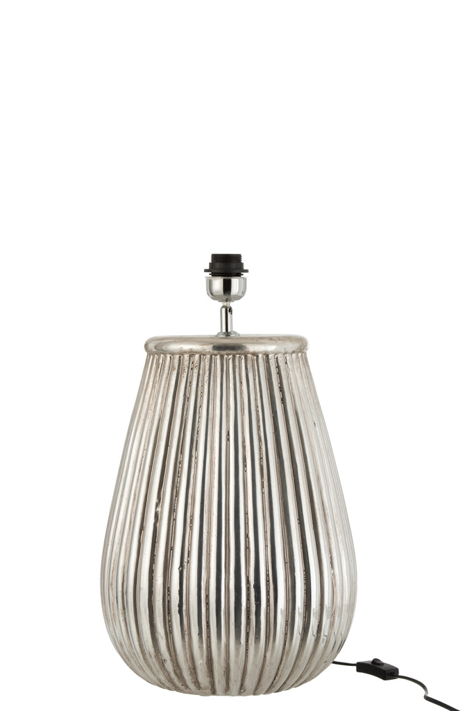 Lamp Earthenware Silver