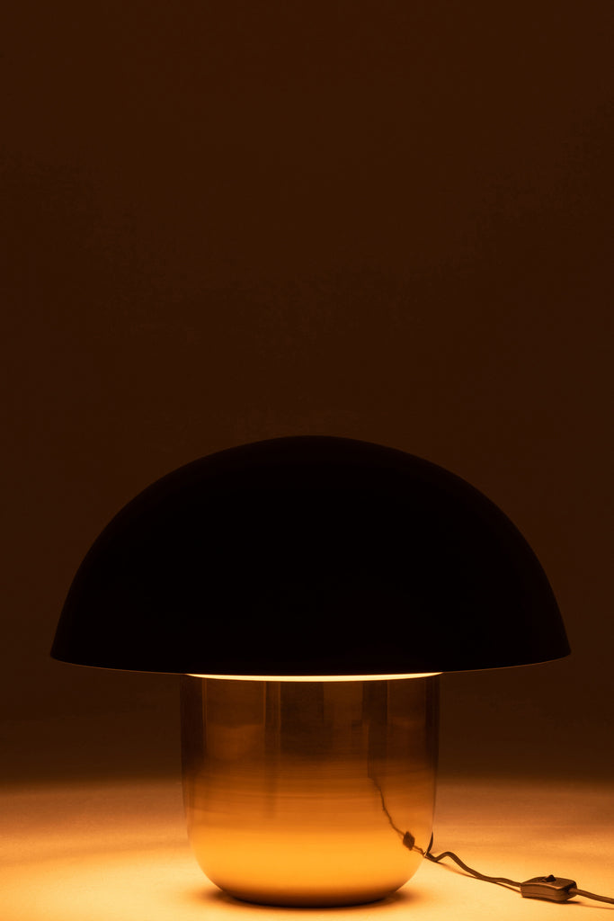 Table Lamp Mushroom Metal