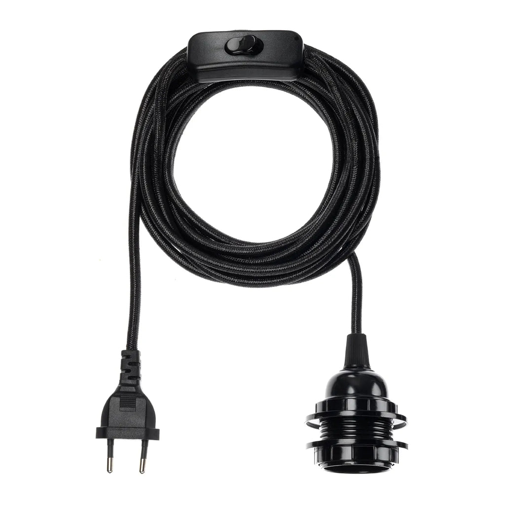 Lamp socket - Black