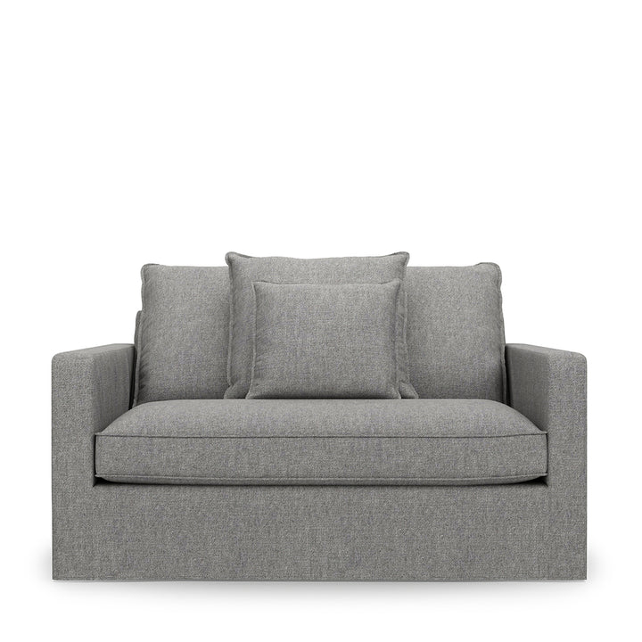 Rivièra Maison Love Seat Lennox Grey Washed Cotton