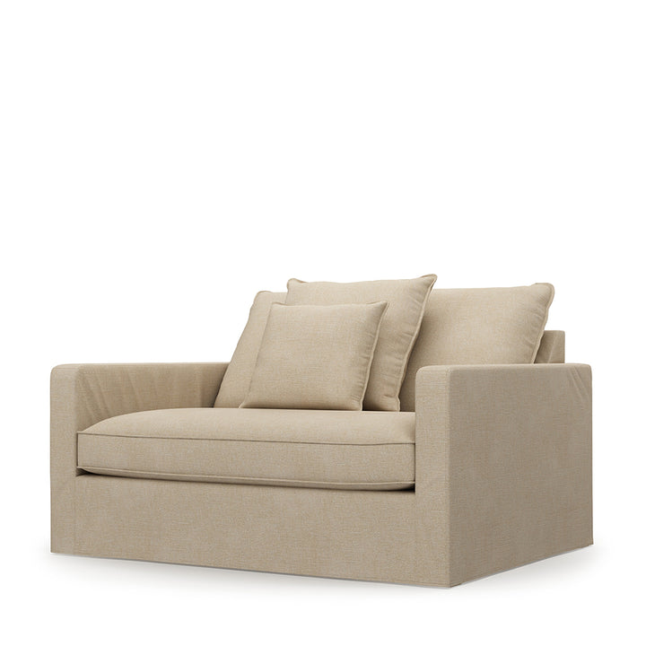 Rivièra Maison Love Seat Lennox Natural Washed Cotton