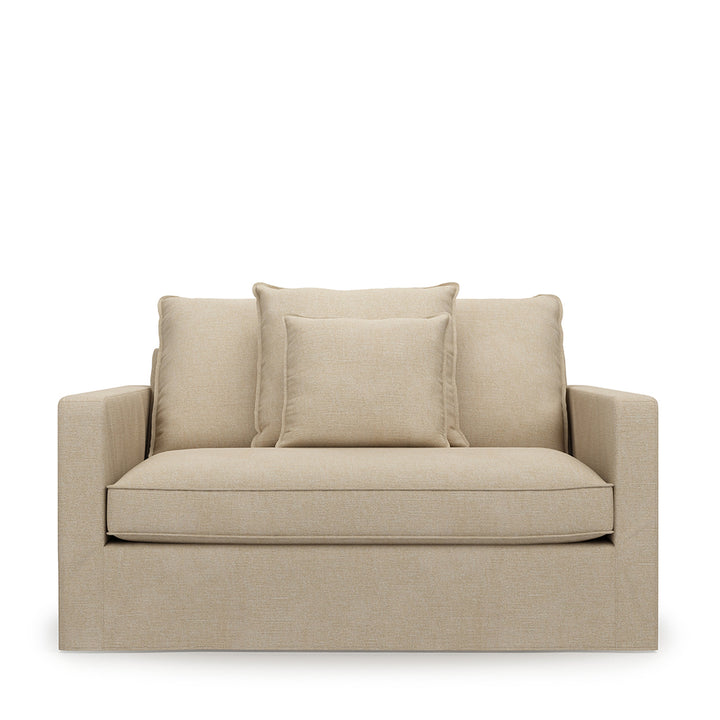 Rivièra Maison Love Seat Lennox Natural Washed Cotton