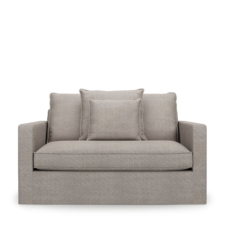 Rivièra Maison Love Seat Lennox Stone Washed Cotton