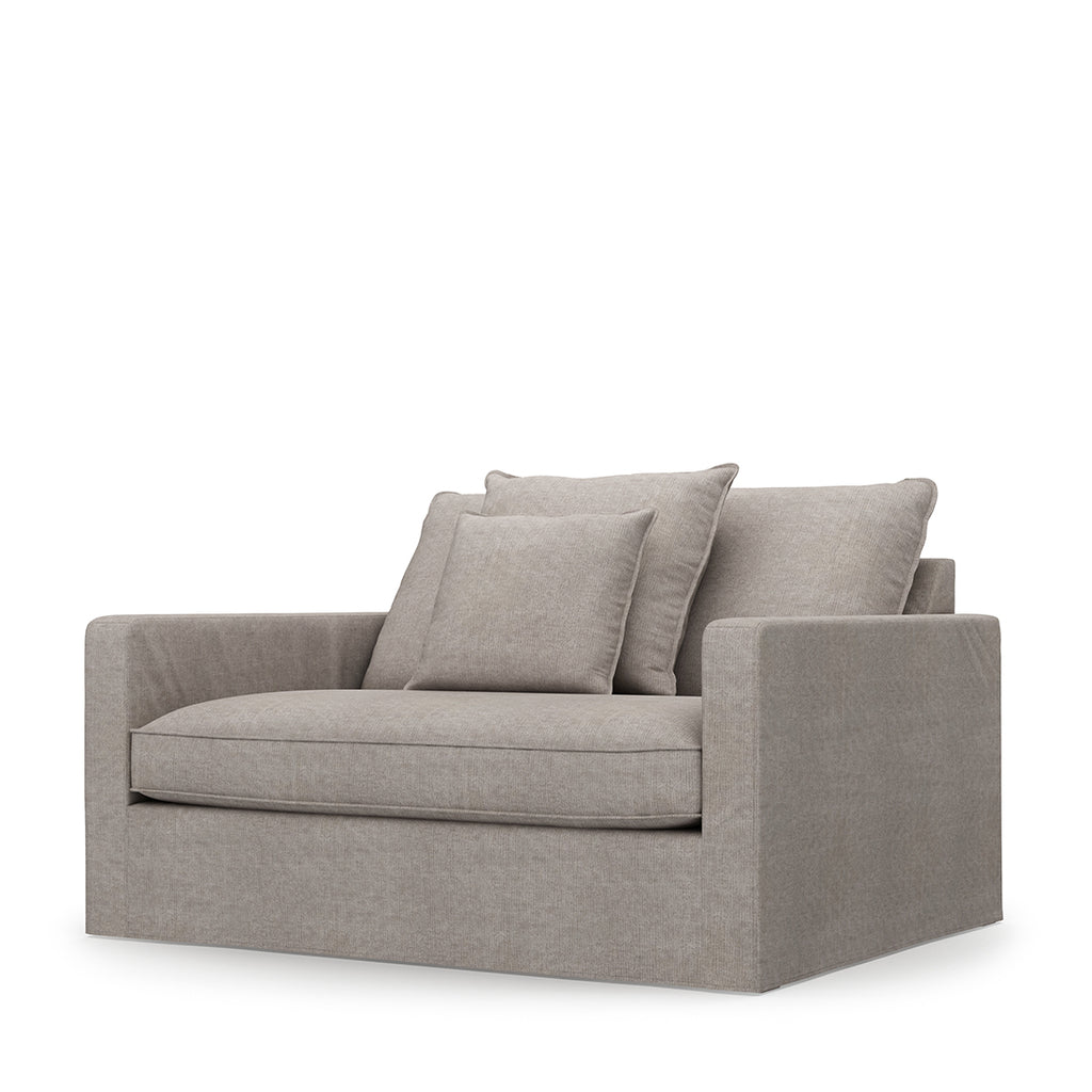 Rivièra Maison Love Seat Lennox Stone Washed Cotton