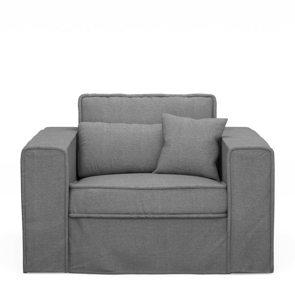 Rivièra Maison Loveseat Metropolis Gray Washed Cotton