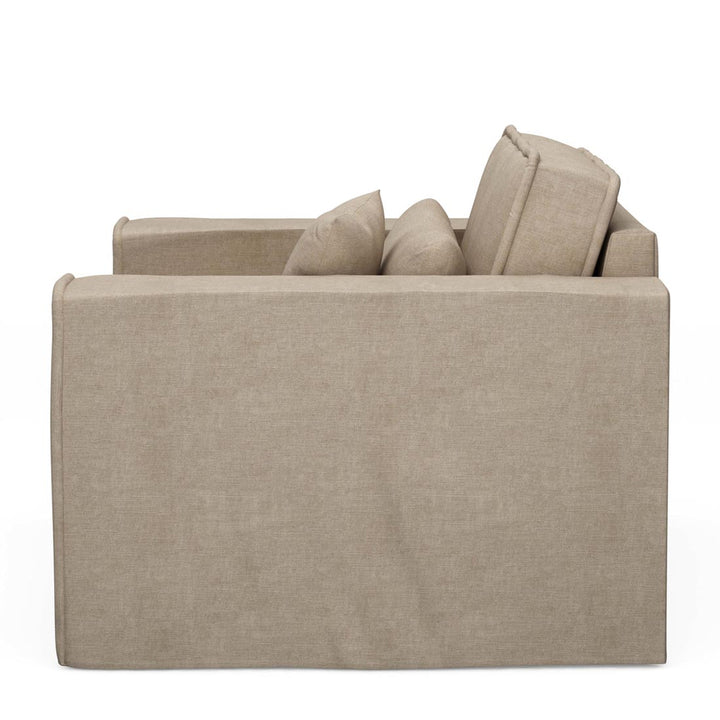 Loveseat Metropolis Natural Washed Cotton 