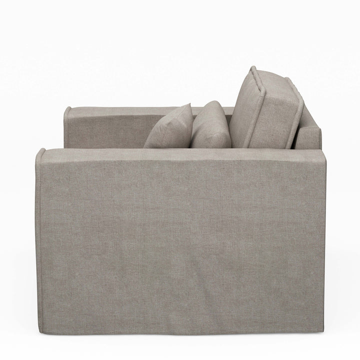 Loveseat Metropolis Stone Washed Cotton 