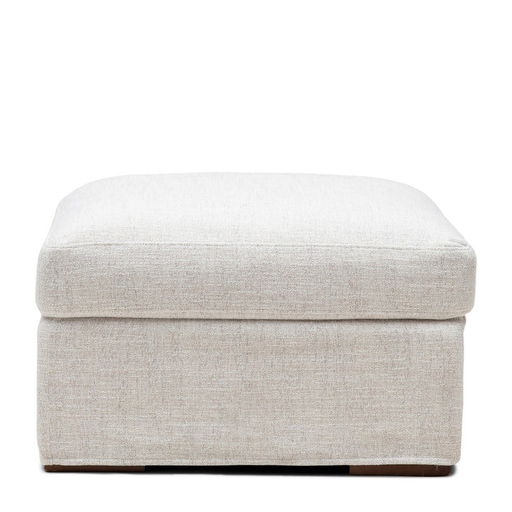 Miles Footstool Antique White