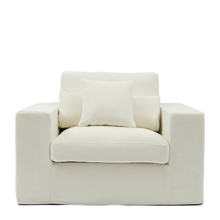 Rivièra Maison Loveseat Miles Sparkling White Copperfield Weave