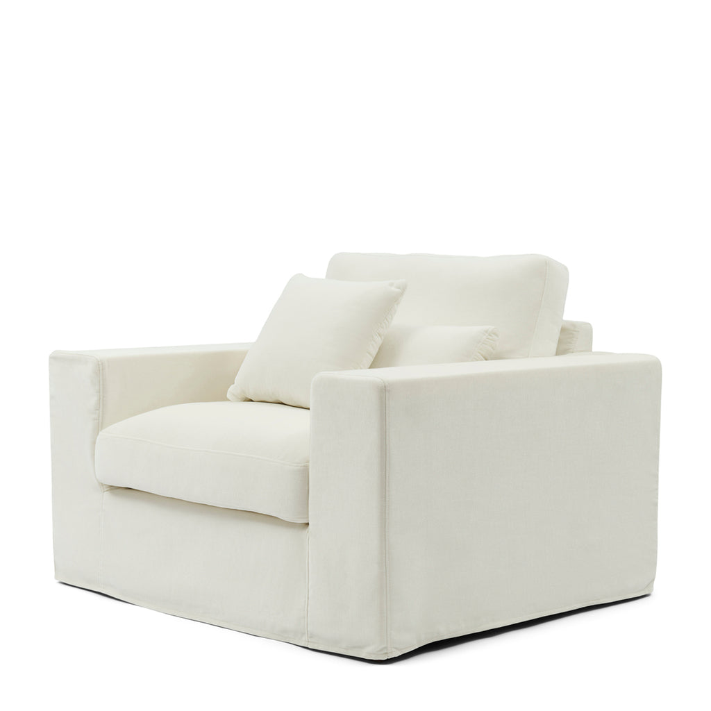 Rivièra Maison Loveseat Miles Sparkling White Copperfield Weave