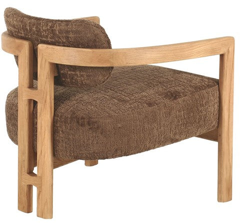 MUST Living Lounge Chair Kelly Natural Hazelnut