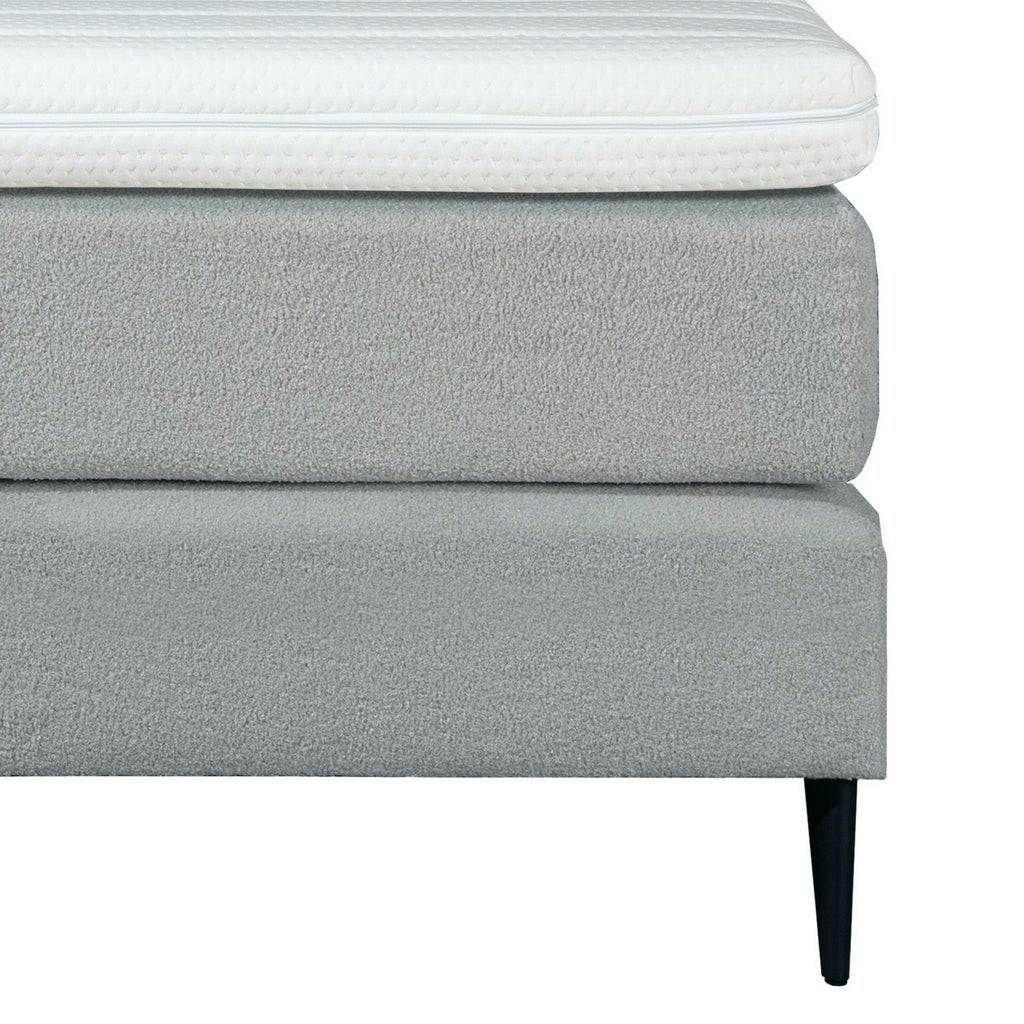 Mörgenn Bouclé Box spring 90x210