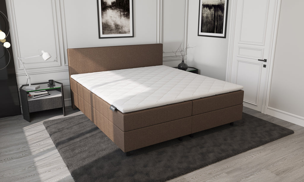 Mörgenn Opberg Boxspring Bruin 160x210