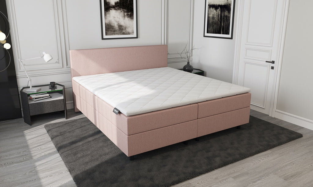 Mörgenn Opberg Boxspring Oud Roze 180x210