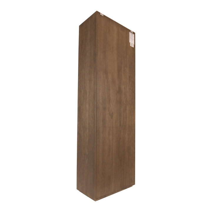 PTMD Oak Cabinet Armarium 1 door 4 drawers Grey