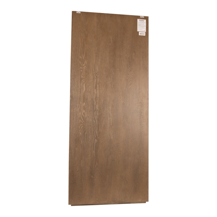 PTMD Oak cabinet open Armarium 2-doors Grey