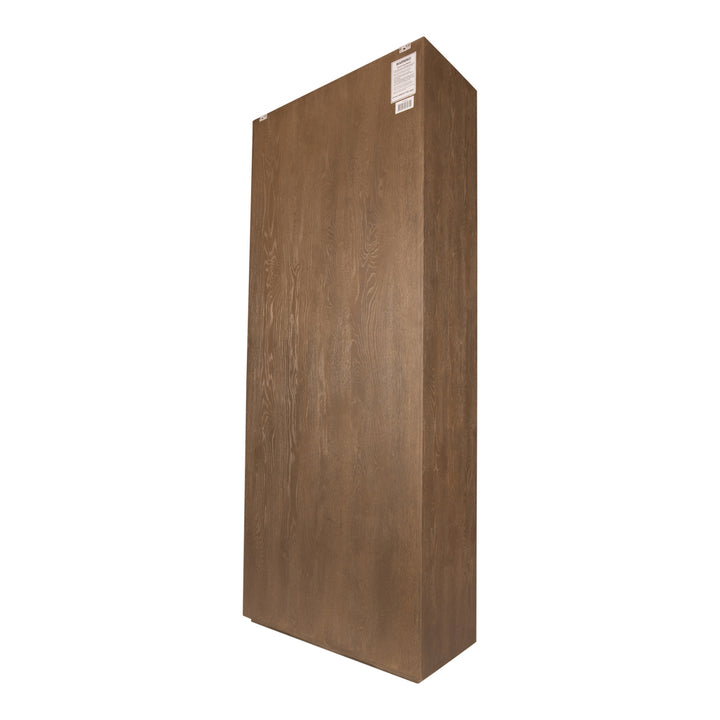 PTMD Oak cabinet open Armarium 2-doors Grey