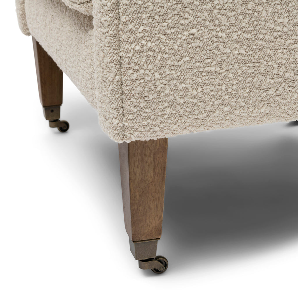 Sessel Paramount White Sand Bouclé 