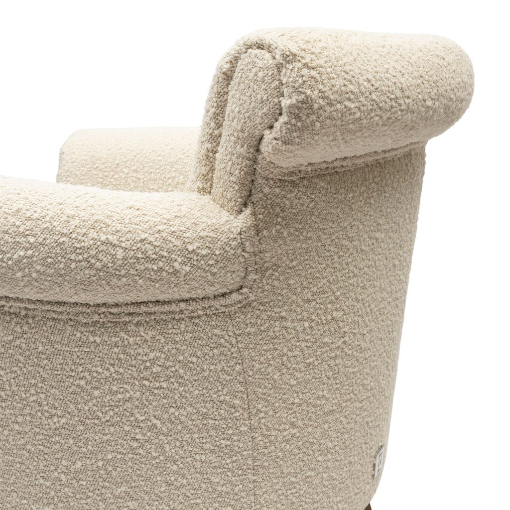 Sessel Paramount White Sand Bouclé 