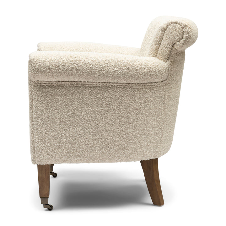 Sessel Paramount White Sand Bouclé 