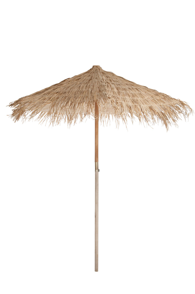 J-Line Parasol Reed Natural Large