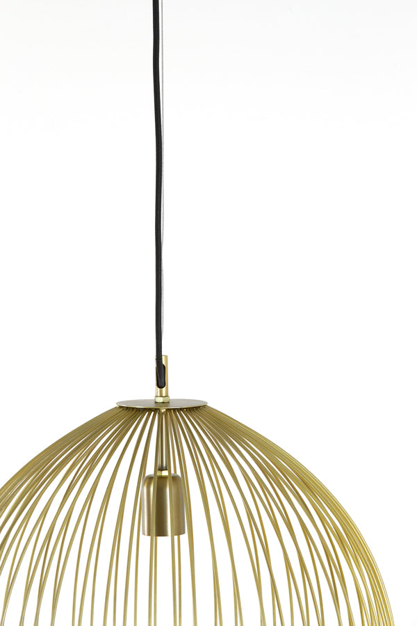 Hanglamp Rilana Licht Goud - Ø45cm