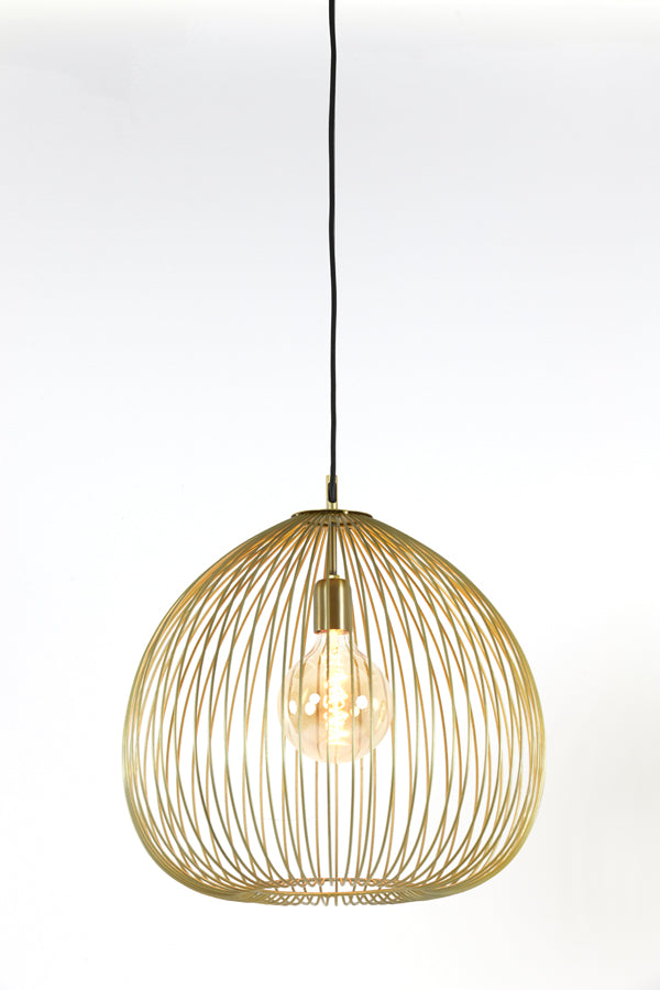 Hanglamp Rilana Licht Goud - Ø45cm