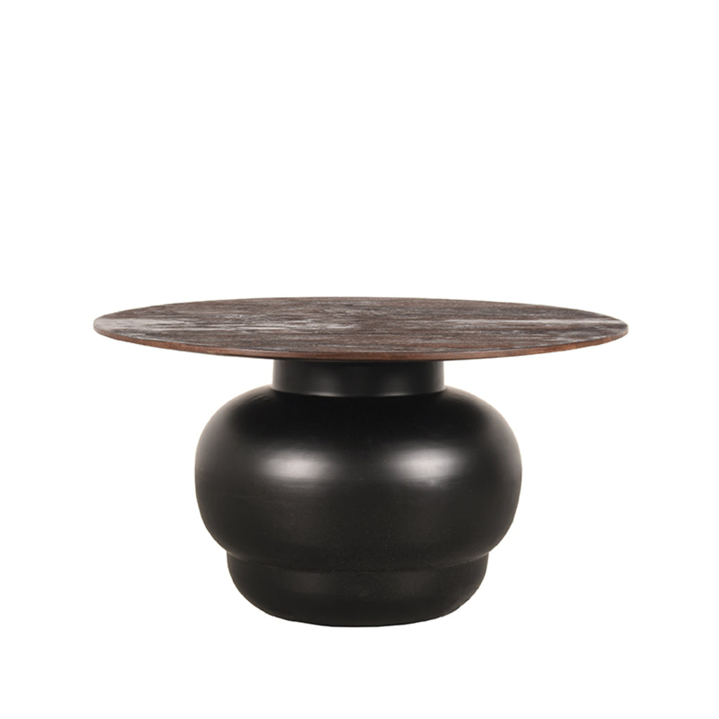 LABEL51 Coffee table Dim Black Mango wood