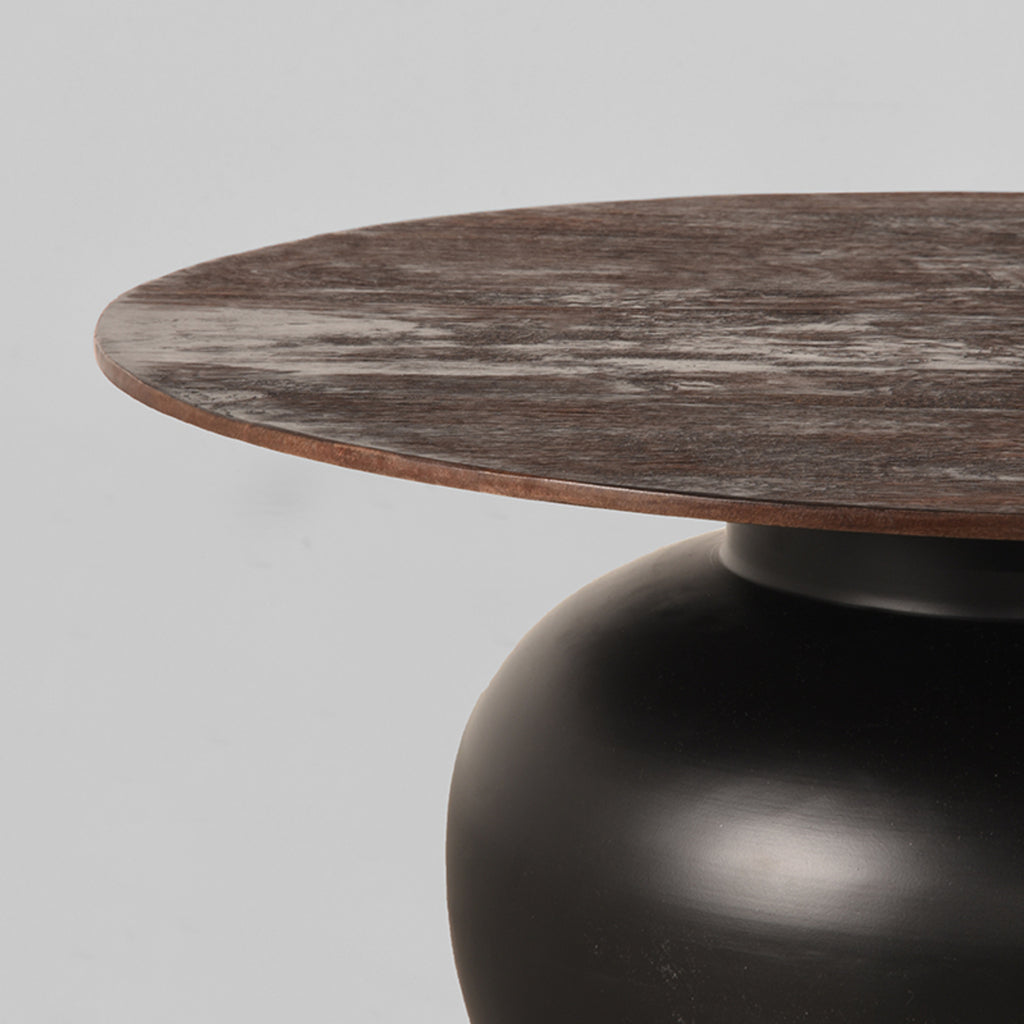 LABEL51 Coffee table Dim Black Mango wood