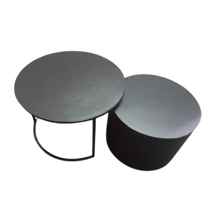 Luna coffee table | Black | Set of 2