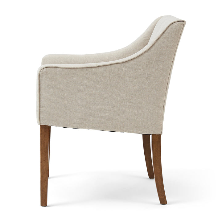 Riviera Maison Dining Chair Savile Row Flanders Flax Oxford Weave