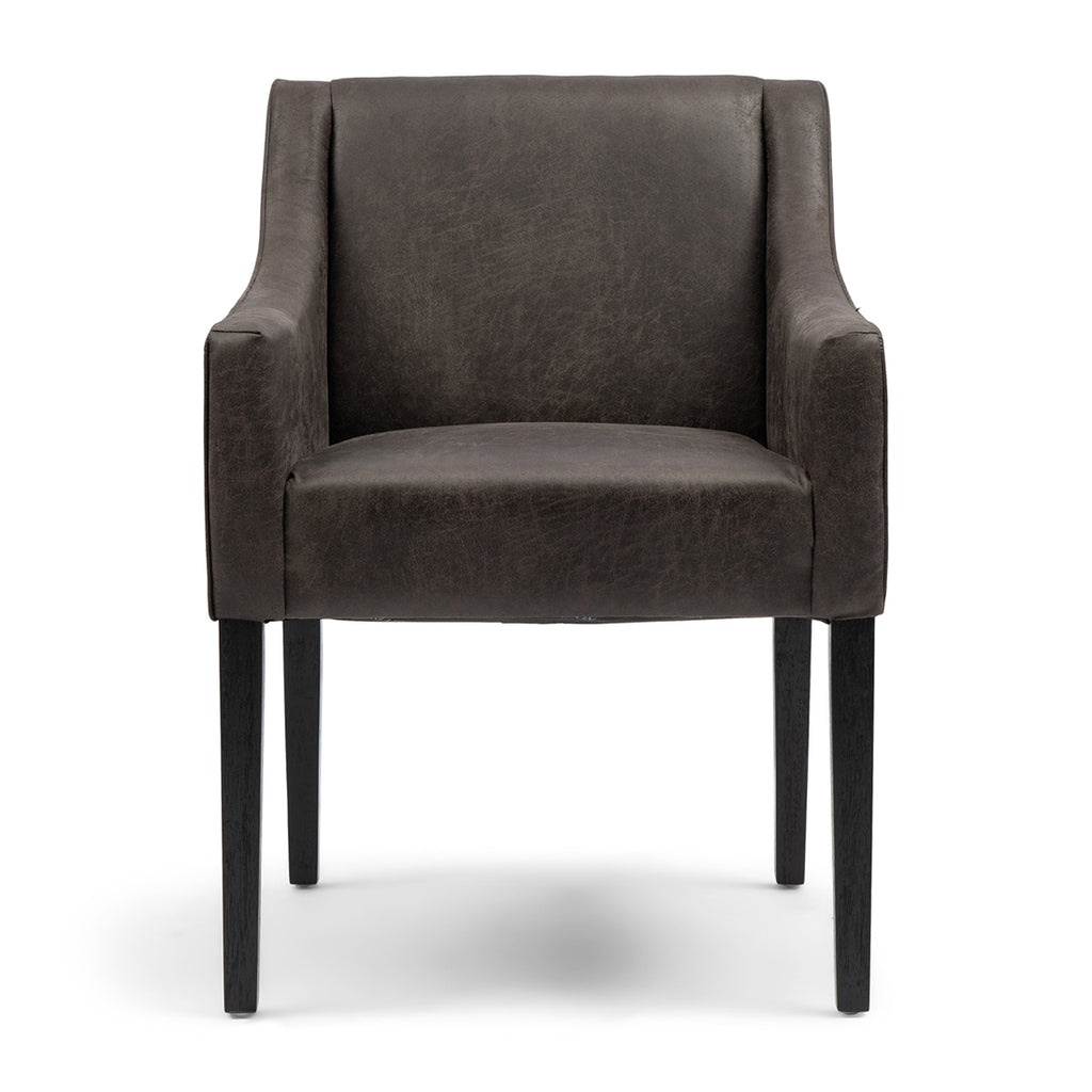 Riviera Maison Dining Chair Savile Row Espresso Pellini