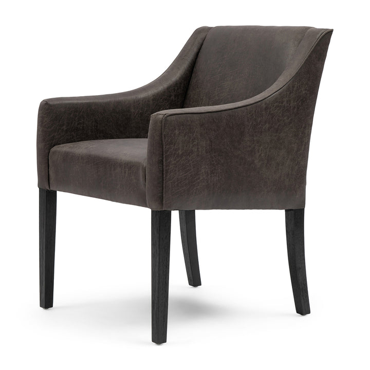 Riviera Maison Dining Chair Savile Row Espresso Pellini