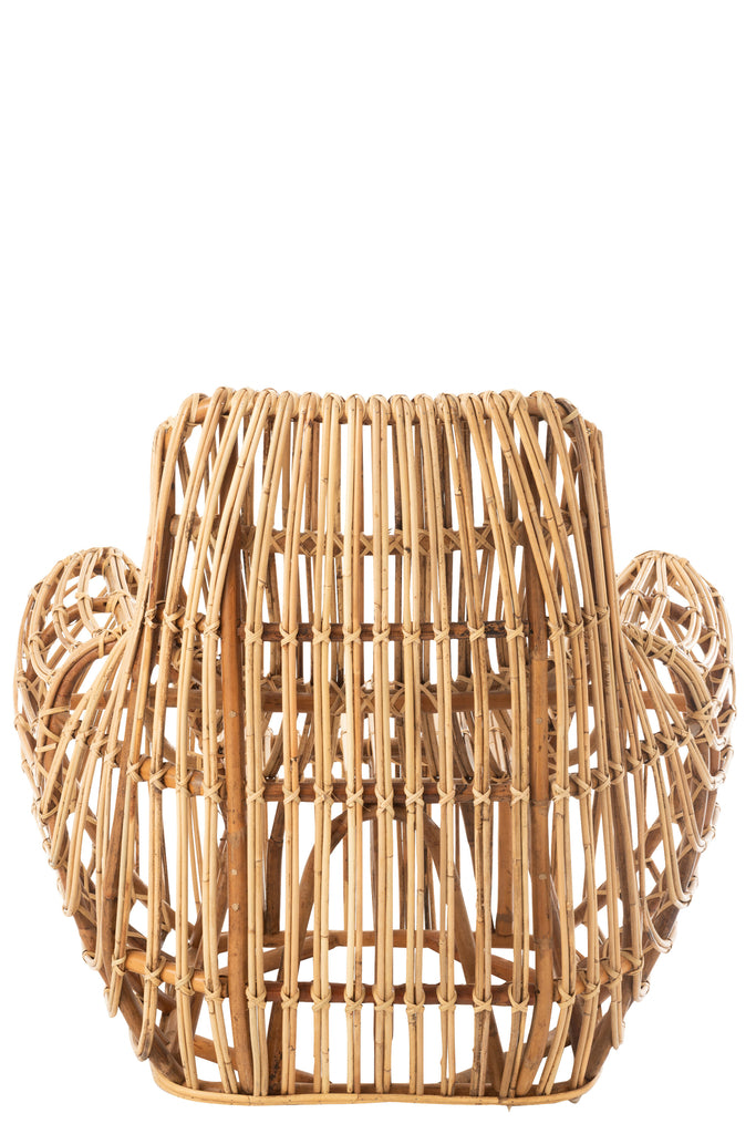 J-Line Stuhl Ana Rattan Natur