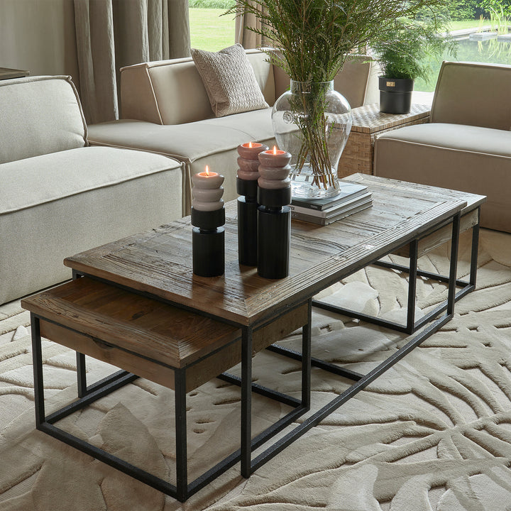 Riviera Maison Coffee Table Shelter Island Set of 3