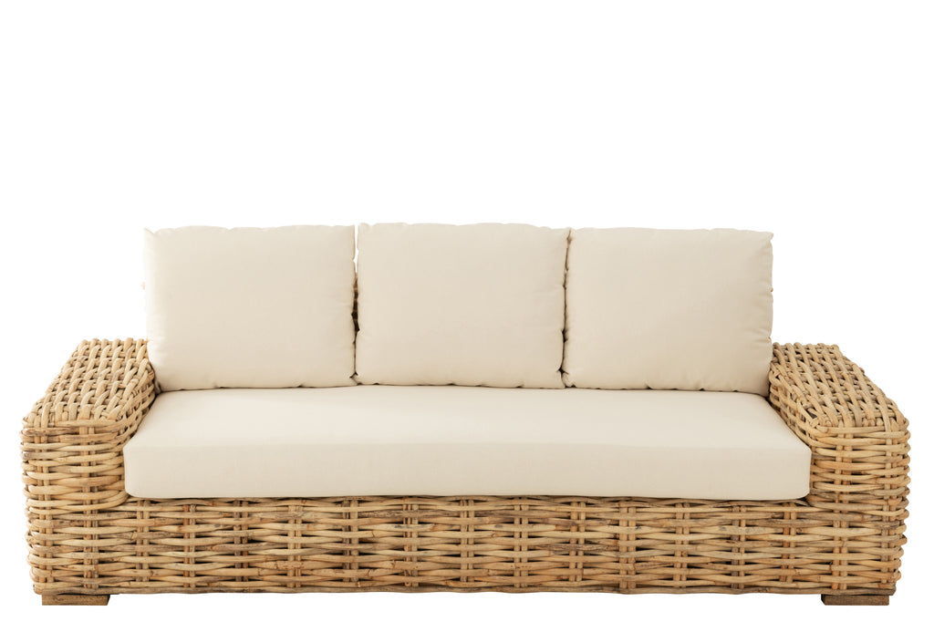 J-Line Sofa 3 persoons Rotan