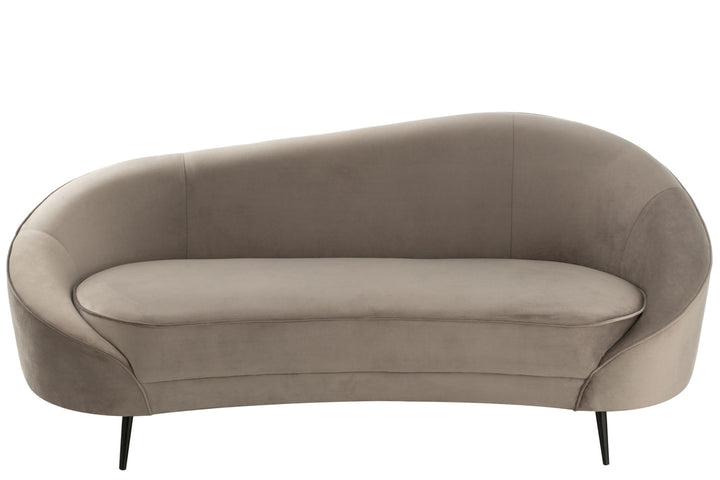 J-Line Sofa Elisabeth Silver