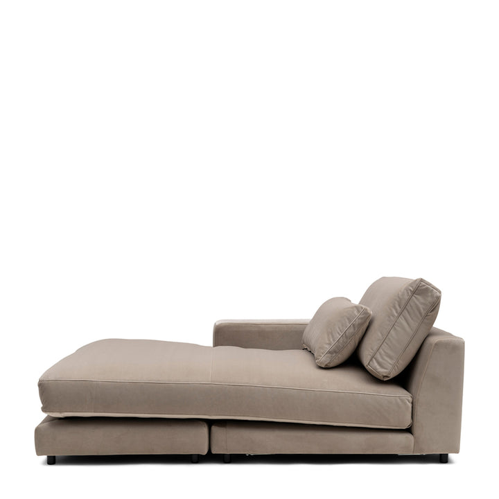 Stephen Chaise Longue Left Light Taupe 