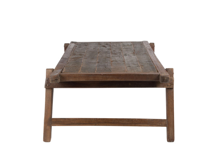 J-Line Table Army Bed Wood Natural 