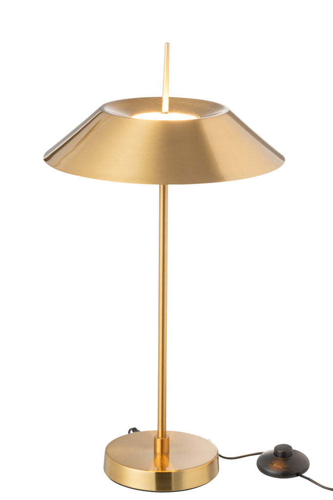 J-Line Tafellamp LED Metaal Goud