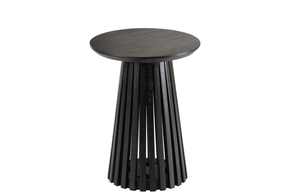 J-Line Table Mango Wood Black Small