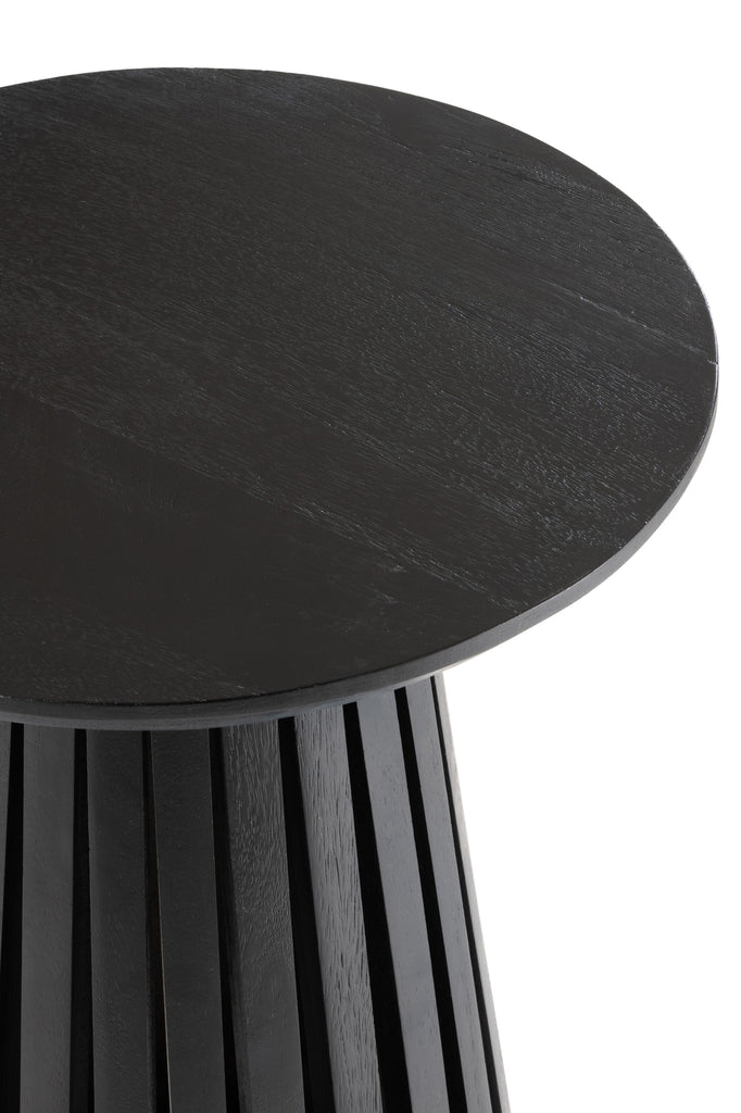 J-Line Table Mango Wood Black Small