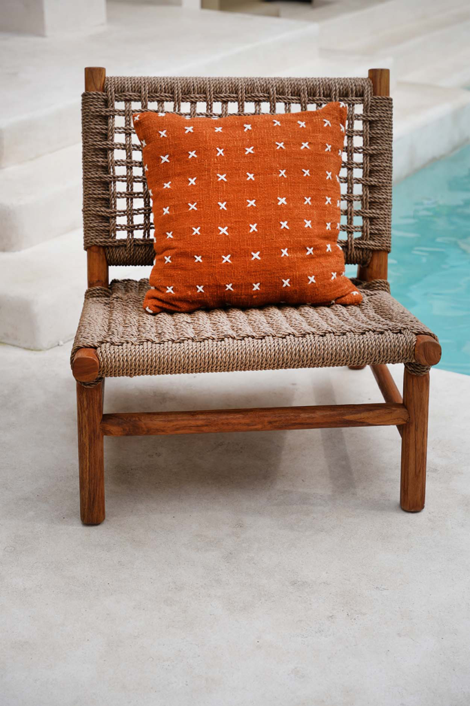 The Ilha Viro One Seater - Outdoor - Natural Brown