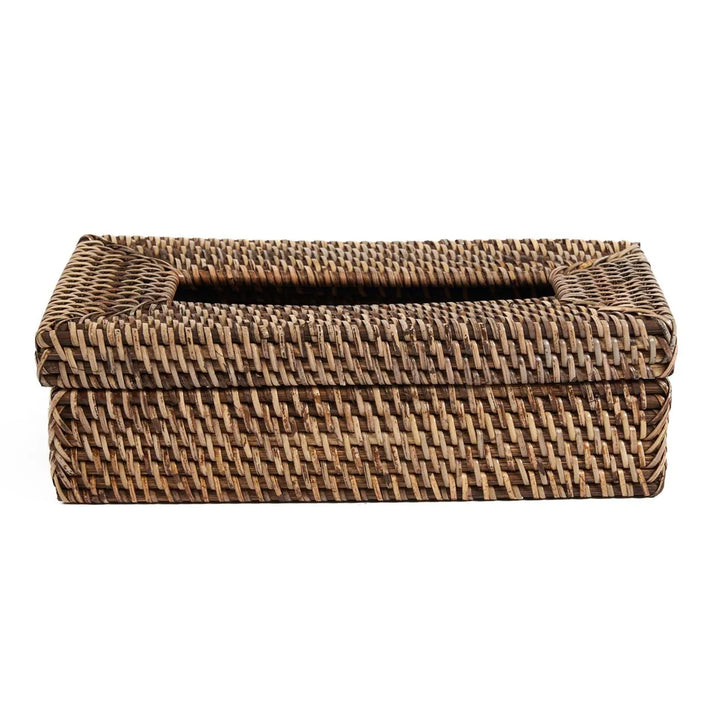 Die klassische Taschentuchbox aus Rattan – Naturbraun