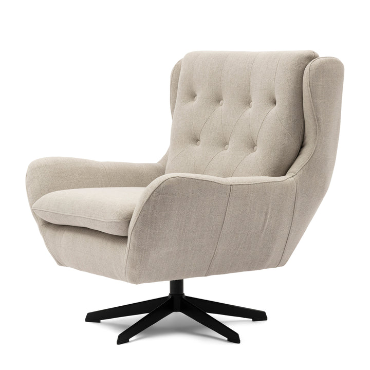 Fauteuil The Statesman Fabulous Flax Mouliné Linen