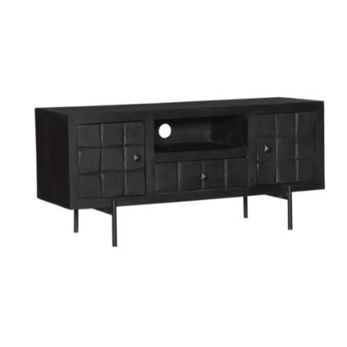 TV furniture Brandy Black | 120 cm