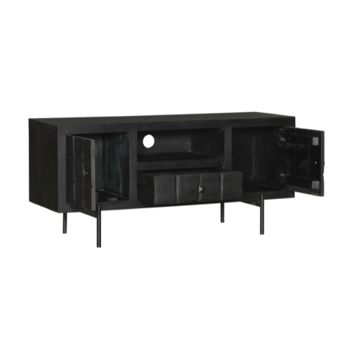 TV furniture Brandy Black | 120 cm